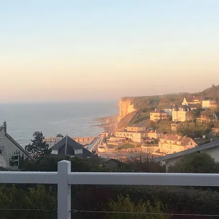 Nyaraló La Falaise Bleue - Vue - A Pied Veules-les-Roses