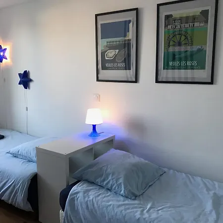 Nyaraló La Falaise Bleue - Vue - A Pied Veules-les-Roses