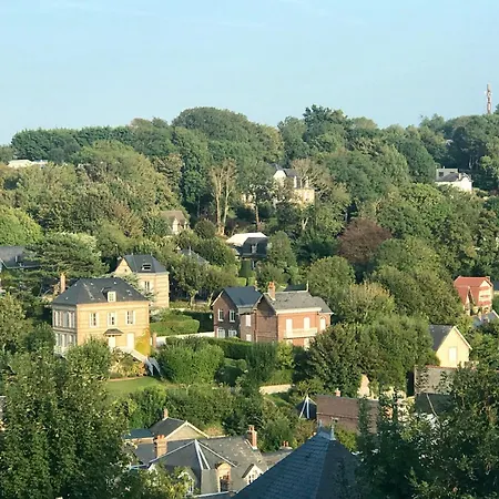 Nyaraló La Falaise Bleue - Vue - A Pied Veules-les-Roses